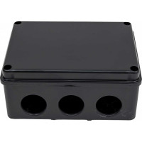 Распаячная коробка IEK км41241 150x110x70мм ip44 10 вв. черная UKO11-150-110-070-K02-44