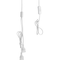 Патрон ЭРА FITOHolder G13 IP65 mini для ламп FITO до 600 мм, 2хG13, с выключателем, вилкой 1.5 м Б0057744