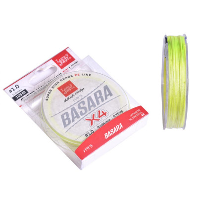 Плетеная леска Lucky John Basara Light Green 125/015 LJ4102-015