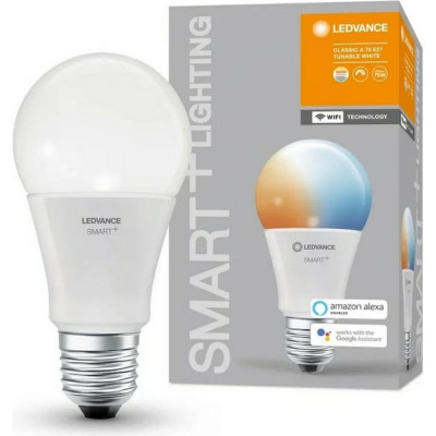 LEDVANCE Умная WiFi лампа SMART+ WiFi Classic Tunable White 75 9.5 W/2700…6500K E27 4058075485433