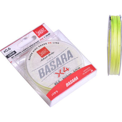 Плетеная леска Lucky John Basara Light Green 125/011 LJ4102-011