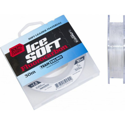 SALMO Леска моно. Team ICE SOFT FLUOROCARBON 030/020 TS5024-020