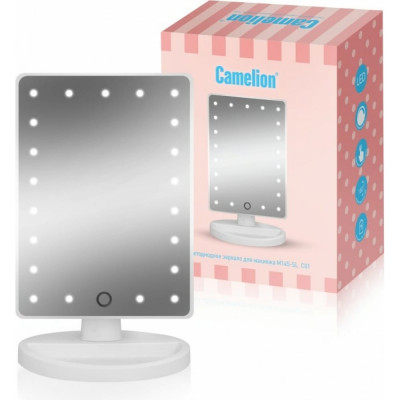 Camelion Зеркало с LED подсветкой M145-SL C01 бел. 14006