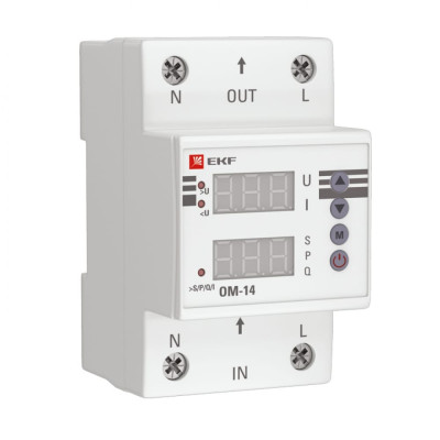 Ограничитель мощности EKF PROxima ОМ-14 rel-pl-14