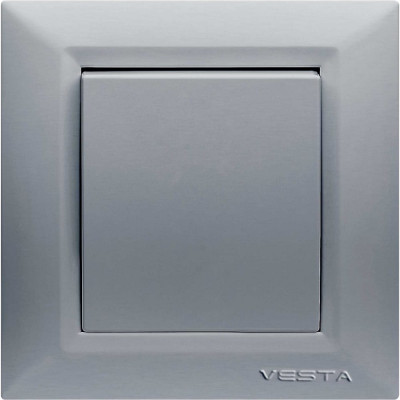 Vesta Electric Выключатель Vesta-Electric Roma Silver одноклавишный FVK010114SRM