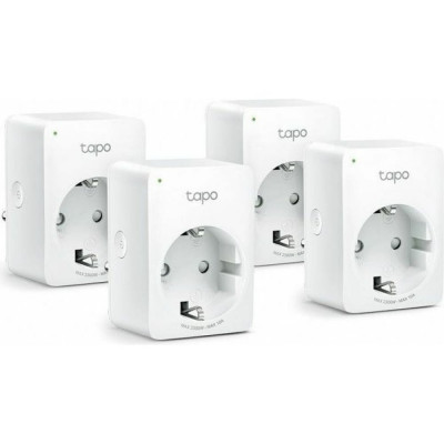 Умная розетка TP-Link Tapo P100(4-pack)