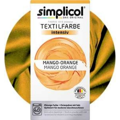 Simplicol INTENSIV КРАСКА ДЛЯ ОКРАШИВАНИЯ ТЕКСТИЛЯ - ОРАНЖЕВЫЙ 400 гр. 1802