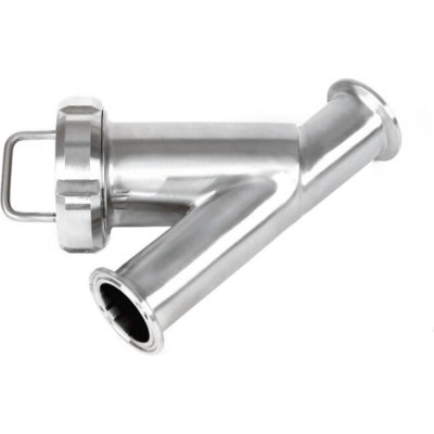 Фильтр-грязеуловитель под Clamp TITAN LOCK DN40, нержавеющая сталь 304 TLFD40CL-S