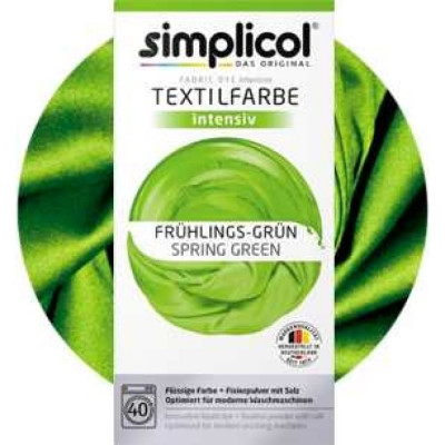 Simplicol INTENSIV КРАСКА ДЛЯ ОКРАШИВАНИЯ ТЕКСТИЛЯ - САЛАТОВЫЙ 400 гр. 1813