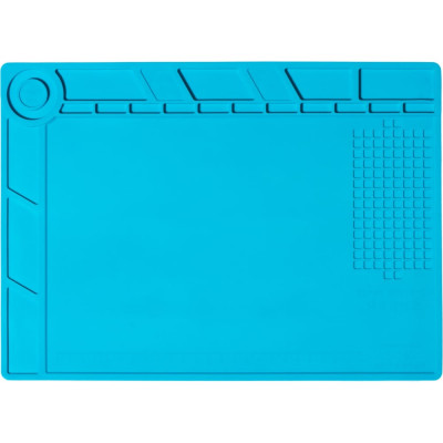 QUICKO Термостойкий магнитный коврик для пайки и ремонта S140 (350x250мм) QTS140