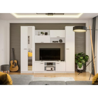 Гостиная Woodville Бертелена белое дерево/белое дерево 507393