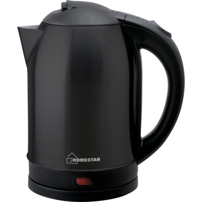 Homestar Чайник HS-1009 black 1, 8 л стальной, черный 00 2995