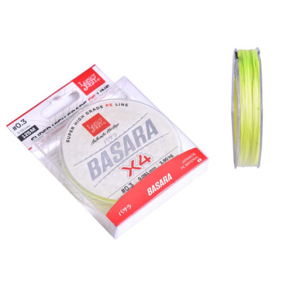 Плетеная леска Lucky John Basara Light Green 125/009 LJ4102-009