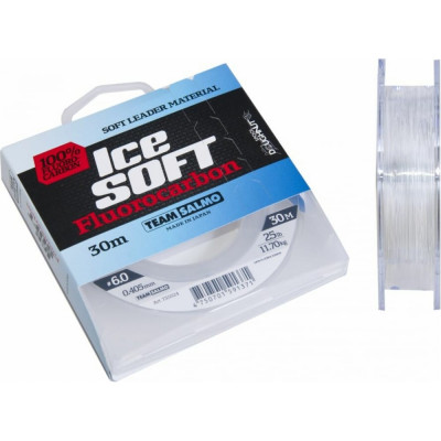 SALMO Леска моно. Team ICE SOFT FLUOROCARBON 030/040 TS5024-040