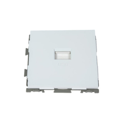 CGSS Розетка USB 2.1А белая 