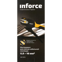 Inforce Инструмент для снятия кабельной изоляции 0,5-16 mm2 06-19-15