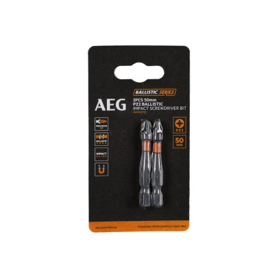 AEG Биты Ударные 2шт.Ударные PZ2х50mm AAK502PZ2 4932479166