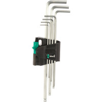 Набор Г-образных ключей 950 PKL/7B SM N CLIP 7TLG / 7 PCS MAGNET WERA WE-022101