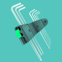 Набор Г-образных ключей 950 PKL/7B SM N CLIP 7TLG / 7 PCS MAGNET WERA WE-022101