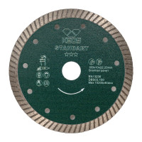 Диск алмазный Standart TURBO по граниту (150х22.2) для УШМ KEOS DBS03.150