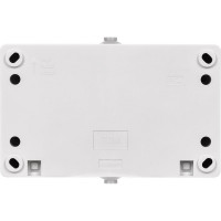 Блок комбинированный TDM ELECTRIC горизонтальный выключатель 2-кл. + розетка 2П+З с з/ш БКВР IP54 "Вуокса" SQ1803-0012