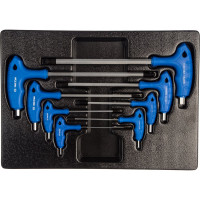 Набор L-образных ключей HEX, ложемент, 8шт KING TONY 9-22108MR