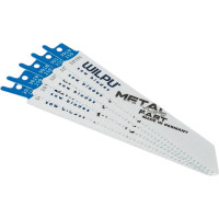 Полотно по металлу 3018/150 Bi-metall (5 шт; 150х19х0.9 мм; 130 мм; 10 TPI) WILPU 1481500005