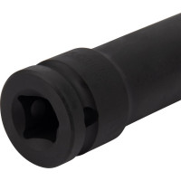 Головка торцевая ударная удлиненная 6-гранная, тип N19KLD-19 (19 мм; 1/2'') NORGAU 064047019