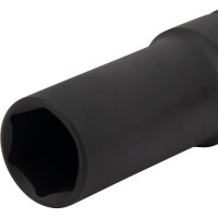 Головка торцевая ударная удлиненная 6-гранная, тип N19KLD-19 (19 мм; 1/2'') NORGAU 064047019