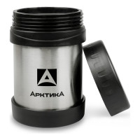 Стальной термос для еды Арктика 0.35 л, без ручки 402-350