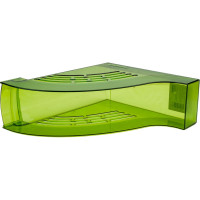 Вертикальный тонированный накопитель Attache Яркий Офис Лайм, 95 мм 644885