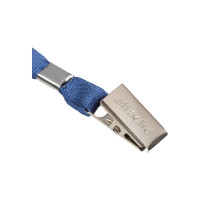 Держатель для бейджа с клипом Attache K-1081 синий, 5 шт/уп 1029475