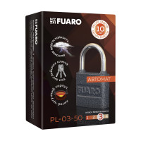 Навесной замок Fuaro PL-03-50 англ. 3 кл., коробка 42587