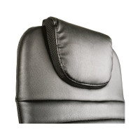 Helmi Кресло руководителя HL-E25 Intelligent экокожа черная, подголовник, хром 283165