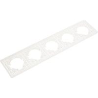 Рамка GUSI ELECTRIC 5-местная, цвет жемчуг С1150-028