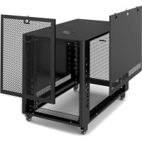 Коммутационный шкаф SYSMATRIX 12U 600х800х655 передняя и задняя двери перфорация MR 6812 933