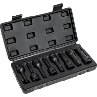 Набор головок-бит Forcekraft  6-гранные, ударные, 8пр FK-4087MPB(27087)