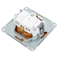 1-местный механизм розетки Systeme Electric скрытой проводки Glossa 16А IP20 с заземлением дерево дуб GSL000545