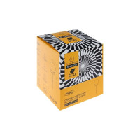 Садовый фонарь на солнечной батарее Luazon "Шар средний" 42 см, d 15 см, тепло-белый 5363375