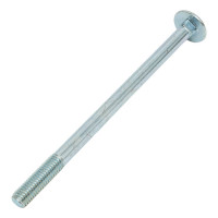 Мебельный болт КРЕП-КОМП цинк, DIN603, 10х160, пр. 5.8, 2 шт. бм10160мф