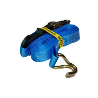 Стяжной ремень UVE 0,4/0.8 т, 5 м, 25 мм, синий, ERGO RS2-25-1000-5-ergo-blue