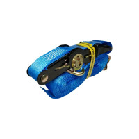 Стяжной ремень UVE 0,4/0.8 т, 5 м, 25 мм, синий, ERGO RS2-25-1000-5-ergo-blue