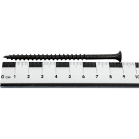 Саморезы для гипсокартона по дереву Steelfix 4,8х90 потайная головка, крупный шаг, оксидированные 63шт КШ489005