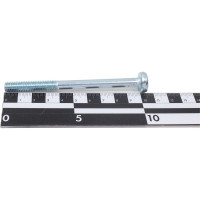 Винт КРЕП-КОМП полуцилиндрическая головка, с полной резьбой, цинк, DIN7985, 8х100, 50 шт. вц8100нрф