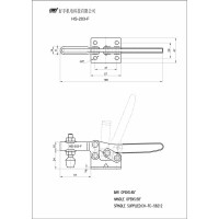 Механический зажим HS CLAMP HS-203-FSS
