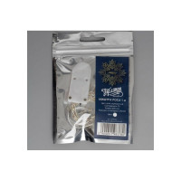 Гирлянда-нить Luazon ROSA Мишура, IP20, 1 м, Н.С. LED-20-6V, 2хCR2032, фиксинг, белый 5198378