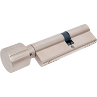 Цилиндровый механизм ABUS X12R430 ключ/вертушка 40-50 (90 мм) NI (5 key) 29144