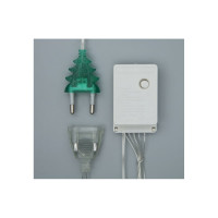 Занавес Luazon ECO IP20, УМС вилка, 2х1.5 м, Н.С. LED-360-220V, 8 режимов, зеленый 1080465