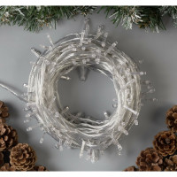 Гирлянда-нить Luazon ECO, IP20, 20 м, Н.С. LED-200-220V, 8 режимов, синий 3556806