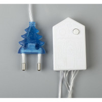 Гирлянда-нить Luazon ECO, IP20, 20 м, Н.С. LED-200-220V, 8 режимов, синий 3556806